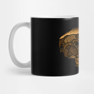 Vintage Pug - retro distressed Mug